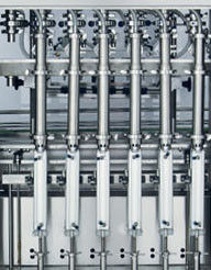 Automatische pneumatische Liquid Kolben Filling Machine 2 Köpfe, mit 6 m standard Förderbänder