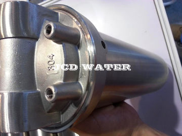 Ungiftiges klares Wasser-Patronen-Filtergehäuse für industrielles Vorfiltration