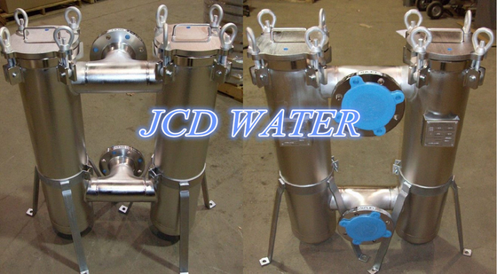 Wasserbehandlungs-Duplex-Beutelfilter Unterkunft1 - 100micron, Hochdruck