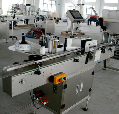 1 Seiten- automatische Etikettiermaschine Plastik-Botlle-Aufkleber-Zufuhr-Maschine