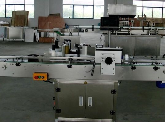 1 Seiten- automatische Etikettiermaschine Plastik-Botlle-Aufkleber-Zufuhr-Maschine