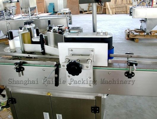 1 Seiten- automatische Etikettiermaschine Plastik-Botlle-Aufkleber-Zufuhr-Maschine