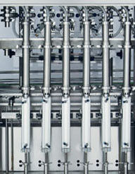 Automatische pneumatische Liquid Kolben Filling Machine 2 Köpfe, mit 6 m standard Förderbänder