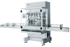 Automatische pneumatische Liquid Kolben Filling Machine 2 Köpfe, mit 6 m standard Förderbänder