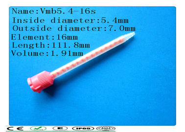 Statischer Plastikmischer MB 5.4-16s für Mischrohr, Epoxy-Kleber und polyureas Staticmischröhre