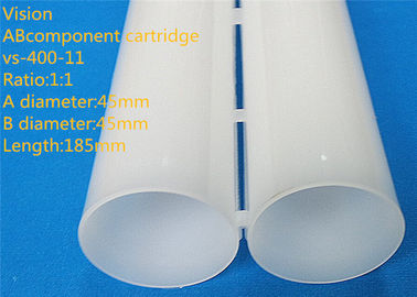 400ml 1:1 AB Kleber-Patronen-Schleppseil-Komponenten leeren Silikon-Patrone für Epoxidkleber