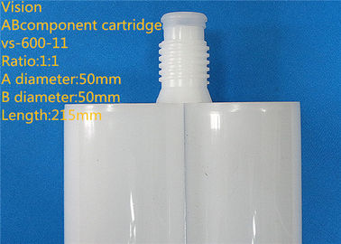 AB kleben 600ml 1:1 zwei Kleber-Patrone der Teilepoxidpatronen-Doppelpatronen-AB