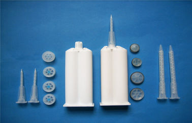 Pp.-Material 50ml dispenising Zwei-Komponente leere Kleberepoxidpatrone