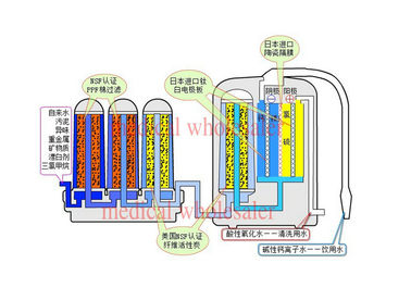 Automatische Reinigungs-alkalisches Wasser Ionizer JM-819