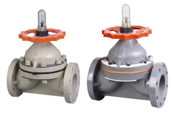 Hydraulisches Wehr-Plastikmembranventil für das Öl und Gas industriell und gesundheitlich