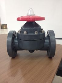Hochdruck-Solenoid PVC-Membranventil-Flansch-Verbindungs-Rad-Griff