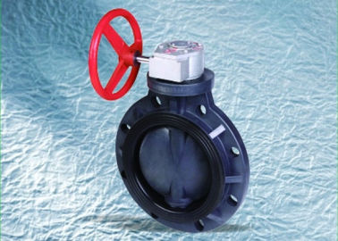 Thermoplastische Drosselventil ASAHI-Art, 1" bis 24", Oblatenart, 1.0Mpa, UPVC, CPVC, PVDF, pp., PPH fabriziert