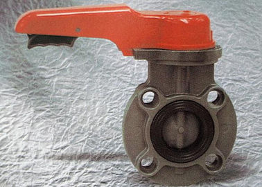 Korrosion widerstehen Plastikdrosselventil für friedliches System des Säurebeizens, UPVC, CPVC, PVDF, pp., fabriziertes PPH