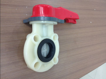 Säure widerstehen Plastikdrosselventil 1" ~24" UPVC CPVC PVDF pp. PPH fabriziert