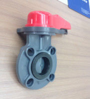 PVDF-Plastikdrosselventil-Stellglied-Operation PN1.0Mpa ANSI/LÄRM/JIS