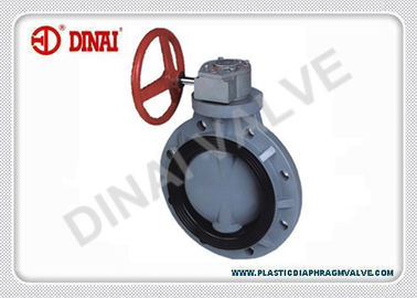 Übersetzen Sie das thermoplastische Drosselventil 3 der Operation 1.0Mpa UPVC CPVC PVDF pp. PPH fabriziert