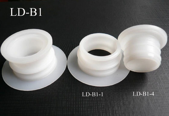 Transparentes PET Plastiktasche im verpackenden/flüssige Tülle Kasten bauscht sich