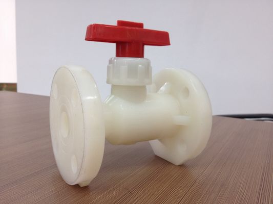 PN10 flansch-Kugelventil der Stange PP-H Plastik, 1/2“ bis 12" LÄRM, ANSI, JIS-Flanschverbindung