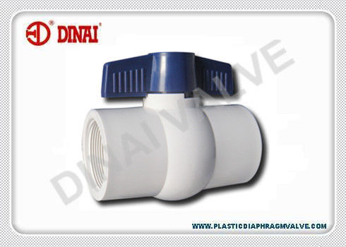 PVCplastikkugelventil für Wasser 1/2“ bis 4", LÄRM/ANSI/JIS/BS