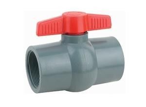 Bequemes PVC verlegte Kugelventil NPT/BSPT 1/2“ - 4" ANSI-/JIS-/LÄRM-Standard