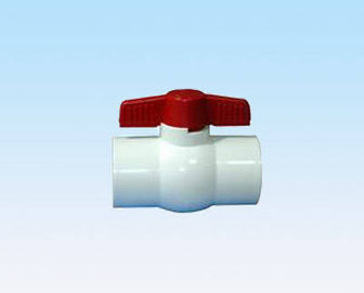 Vertrag 1/2“ | 4" wahrer Verband Plastik-PVC-Kugelventil, das für Wasserversorgung schwimmt