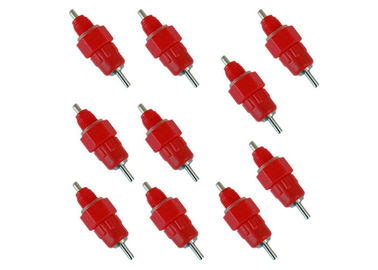 Automatische ABS Hühnerwasser-Zufuhr-Geflügel-Bratrost-Kugelventil-Nippeltränken