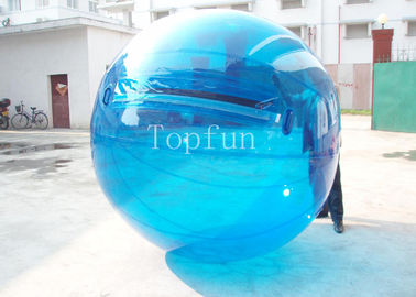 2m importierten Reißverschluss-aufblasbares Wasser-gehendes Ball transparentes 1.0mm PVC/TPU