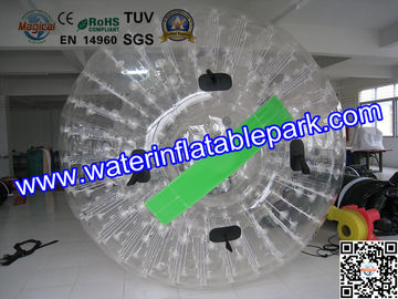 Lustiger kommerzieller interessanter aufblasbarer blauer Land Zorb-Ball 3m x 2m