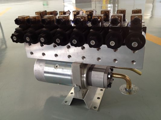 Fertigte 8 Stations-Hydraulikaggregate besonders an